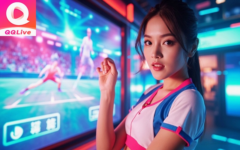 chơi game thể thao cùng idol qqlive